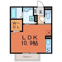 膳所駅 徒歩24分 2階の物件間取画像